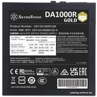Блок питания SilverStone Decathlon DA1000R Cybenetics Gold SST-DA1000R-GM