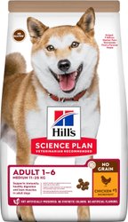 Science Plan No Grain Medium Adult с курицей 12 кг