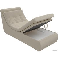 Элемент модульного дивана Лига диванов Холидей люкс 105636 (микровельвет, бежевый)