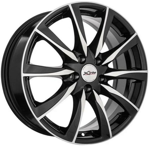 

Литые диски X'trike X-120M 17x7" 5x114.3мм DIA 67.1мм ET 45мм BKM/FP