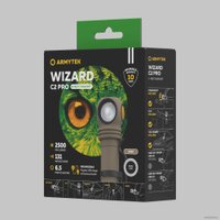 Фонарь Armytek Wizard C2 Pro Magnet USB (песочный)