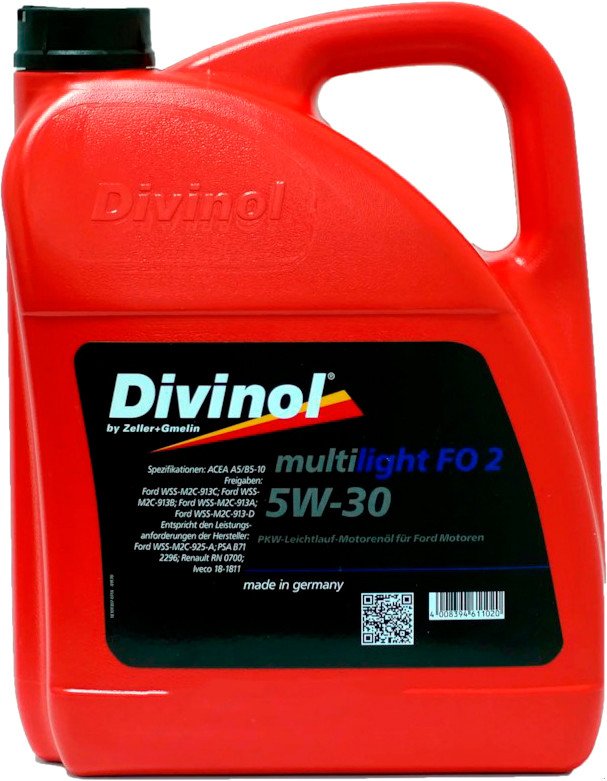 

Моторное масло Divinol Multilight FO 2 5W-30 5л