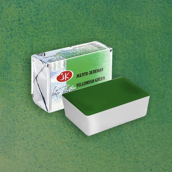 

Акварельная краска Невская палитра Белые ночи 1911763 (763 желто-зеленая дымка)