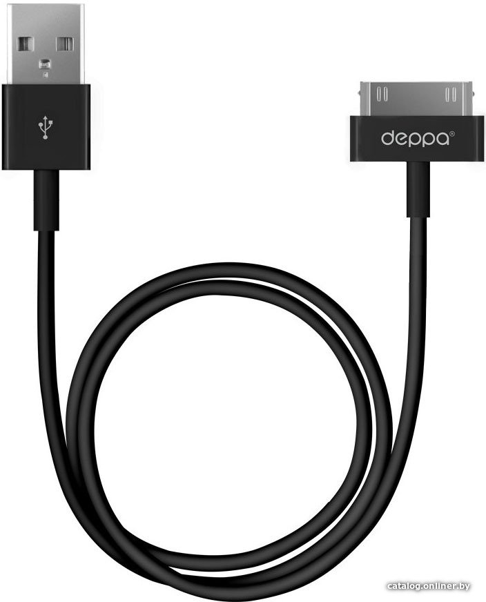 Кабель Deppa USB - Apple 30-pin 72112