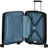 Чемодан-спиннер American Tourister Aerostep Black 55 см