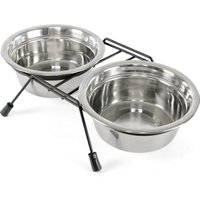 Миски на подставке ZooZooZoo на подставке SWT-6010-780 (черный)