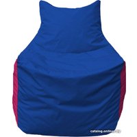 Кресло-мешок Flagman Фокс Ф2.1-116 (синий/малиновый)