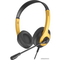 Наушники A4Tech Fstyler FH100U (черный/желтый)