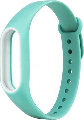 Ремешок Xiaomi для Mi Band 2 (бирюзовый/белый)
