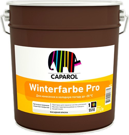 

Краска Caparol Winterfarbe Pro База 1. 9 л (белый)