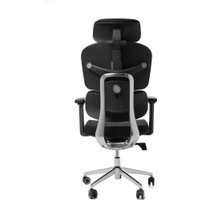 Игровое (геймерское) кресло Jiqiao R6001-ПЧ (черный/черный)