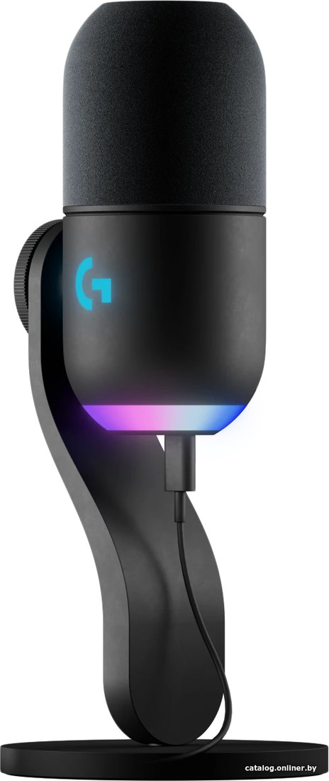 Проводной микрофон Logitech Yeti GX (черный)
