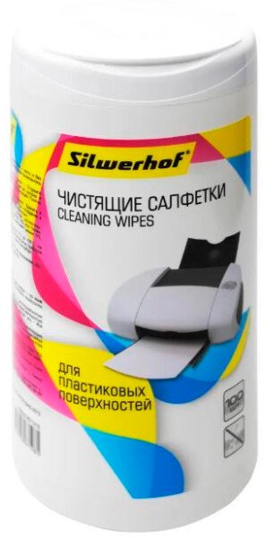 

Влажные салфетки Silwerhof 671215 (100 шт)