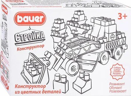 

Конструктор/игрушка-конструктор Bauer МЧС Стройка Полиция 945