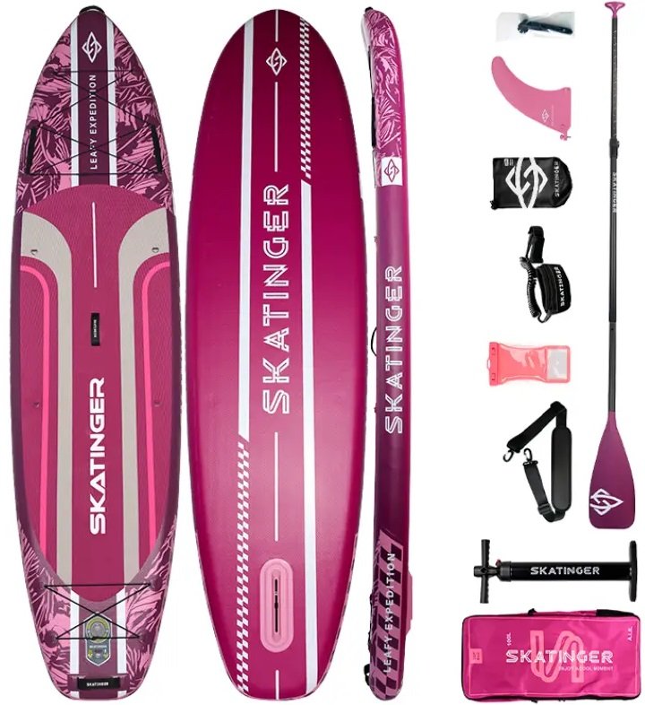 

Сапборд Skatinger Leaf Striker Pink
