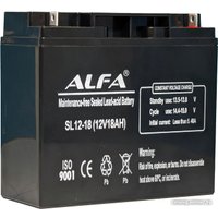 Аккумулятор для ИБП ALFA SL12-18 (12V-18Ah)