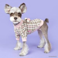 Свитер для животных Pinkaholic Aline NAUD-TS7640-IP-L (розовый в клетку)