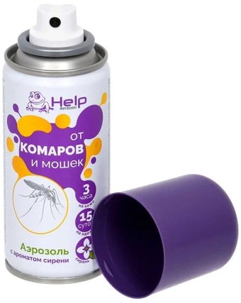 Help От Комаров и мошек Сирень 80218 (75 мл)