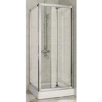 Душевой уголок Radomir Люкс 80х80 1-03-2-0-0-0991 (матовое стекло)
