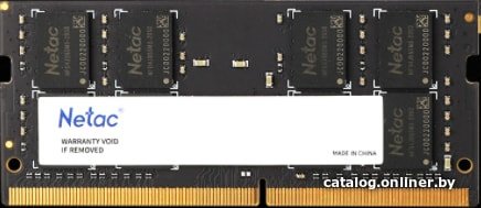 Netac Basic 8ГБ DDR4 SODIMM 3200 МГц NTBSD4N32SP-08