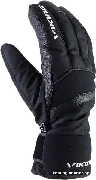 Горнолыжные перчатки Viking Piemont 11021422809 (р. 7, черный)