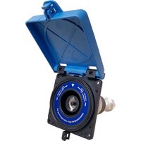 Розетка промышленная КС YHT BX3 0400B01 1Р 400А 1000В IP68 0400B01 (синий)