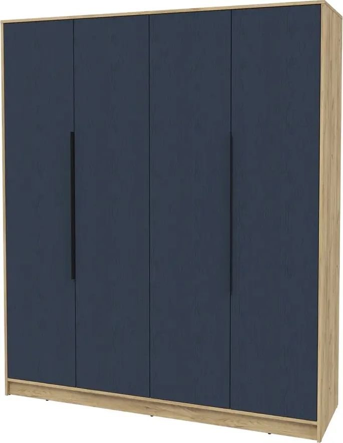 

Шкаф распашной Интерлиния Концепт КТ-Ш4 Глосс (дуб золотой/дуб королевский)