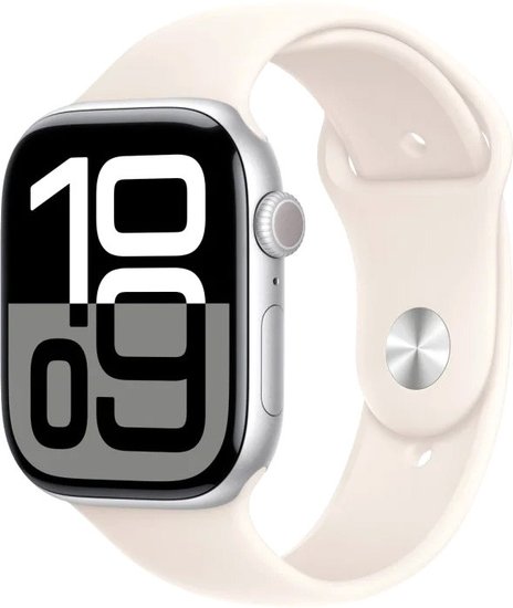 Apple Watch Series 10 46 мм (, srebrny/, /L)