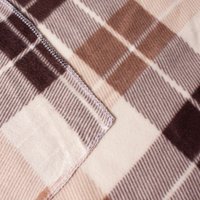 Плед Casa Conforte London 130x170 6154664 (коричневый)