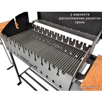 Мангал для дачи Progrill Чикаго вуд XL (4 мм)