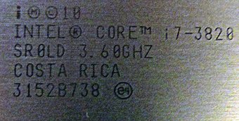 Intel Core i7-3820