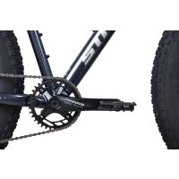 Велосипед Stark Fat 26.3 р.17.5 2025 HQ-0017809 (темно-серый/серебристый металлик)