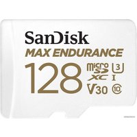 Карта памяти SanDisk Max Endurance microSDXC SDSQQVR-128G-GN6IA 128GB (с адаптером)