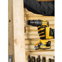 Ударная дрель-шуруповерт Denzel CIDH-BL-20 (с 2-мя АКБ, кейс)