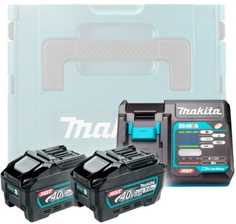 Makita 191V40-2 (40В/2x5 Ah + 40В + кейс)