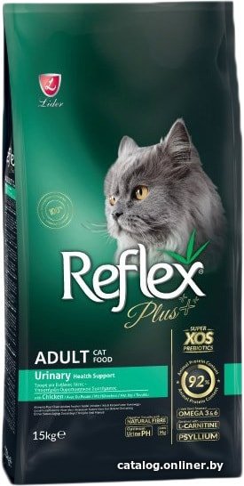 Сухой корм для кошек Reflex Plus Urinary Adult Chicken 15 кг