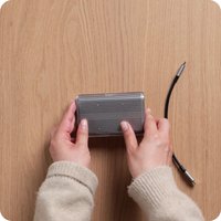 Бокс для накопителей M.2 Satechi USB4 NVMe SSD Pro Enclosure ST-EU4NPM