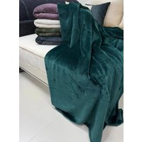 Плед Царство сновидений 220x200 150-009 (изумрудный)