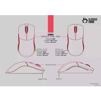 Игровая мышь Glorious Series One Pro (серый/красный)
