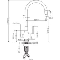 Смеситель Diadonna D49-19027SM