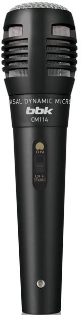 

Проводной микрофон BBK CM114 (черный)
