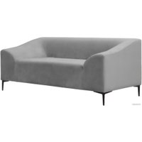 Диван Brioli Тони двухместный (V2/светло-серый)