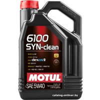 Моторное масло Motul 6100 Syn-clean 5W-40 5л