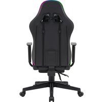 Игровое (геймерское) кресло Defender Lumos (черный/красный)