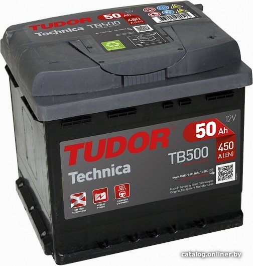 Автомобильный аккумулятор Tudor Technica TB50...