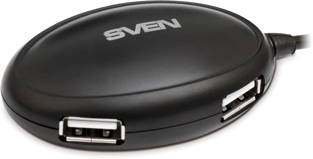 

USB-хаб SVEN HB-401 Black