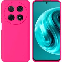Чехол для телефона KST Silicone Cover для Huawei Nova 12i (фуксия, с закрытым низом)