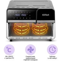 Аэрогриль (аэрофритюрница) Kitfort KT-8149