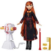 Кукла Disney Frozen набор холодное сердце 2 с аксессур. для волос Анна E7003