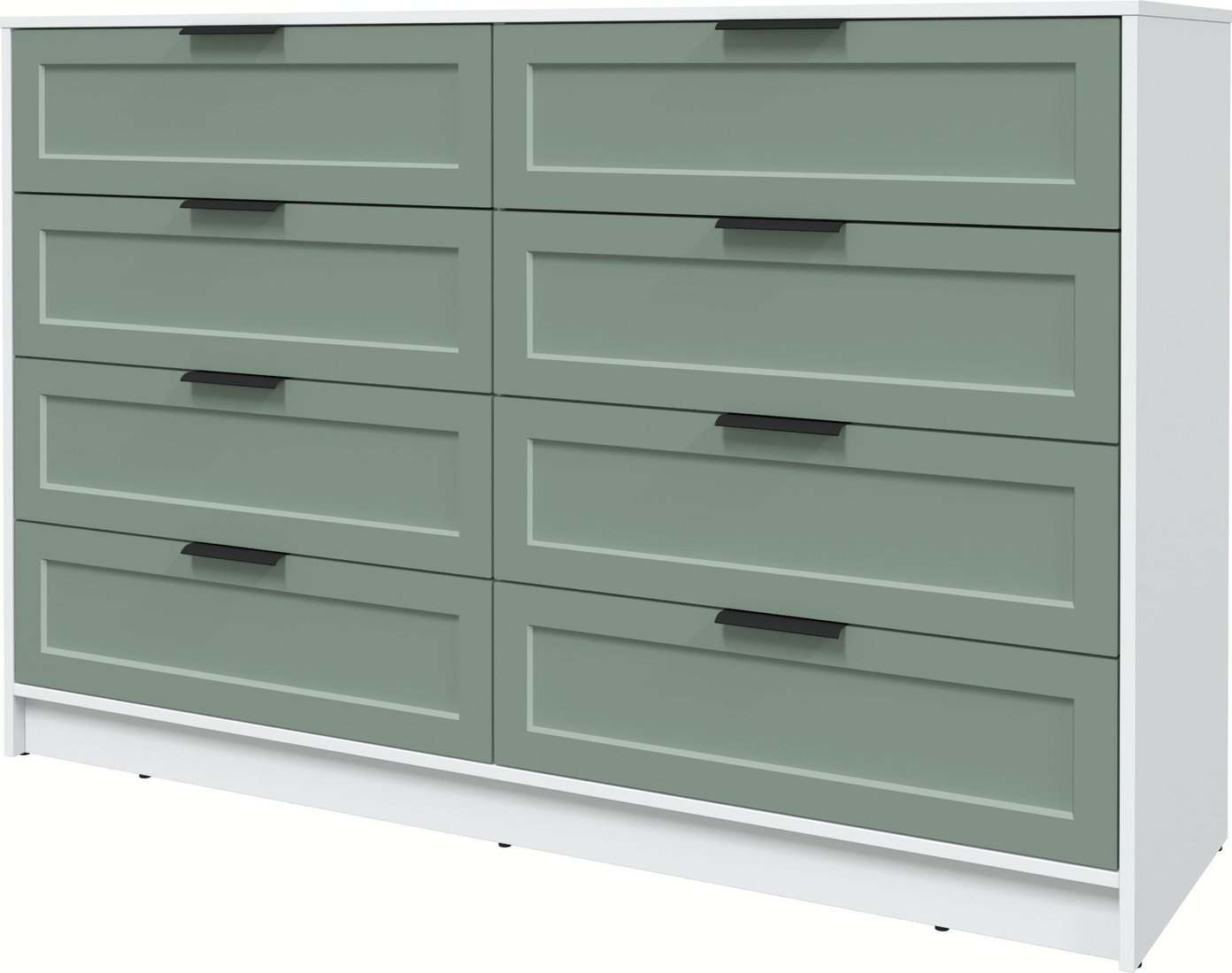 

Комод Интерлиния Концепт Тренд КТ-К157 (белый платинум/мята)